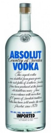 Absolut Vodka Blue 4,5l
