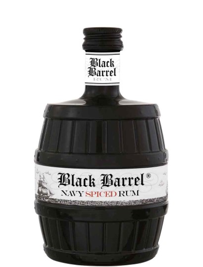 A.H. Riise Rum Black Barrel Navy Spiced 0,7l