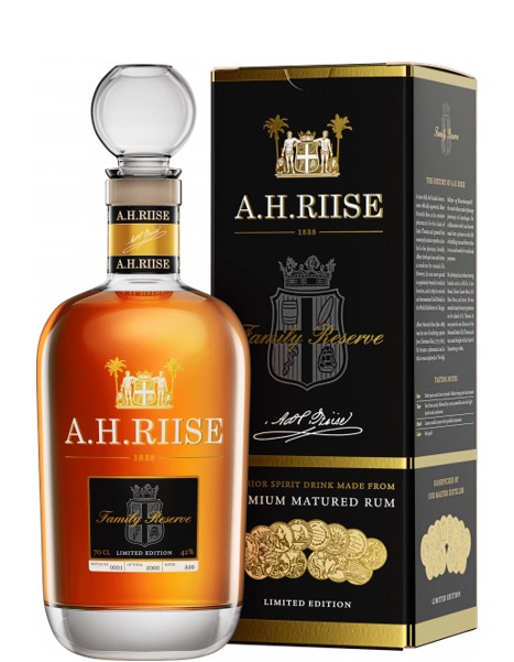 A.H. Riise Rum Family Reserve Limited Edition 0,7l DD.