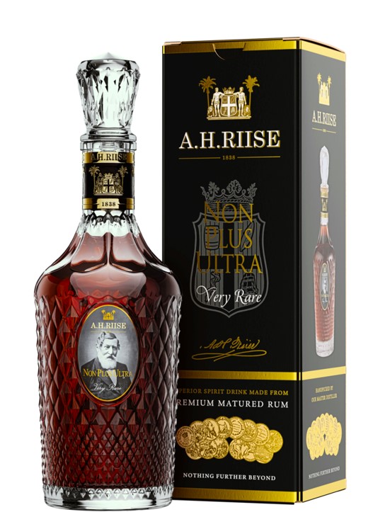 A.H. Riise Rum Non Plus Ultra Very Rare 0,7l DD.