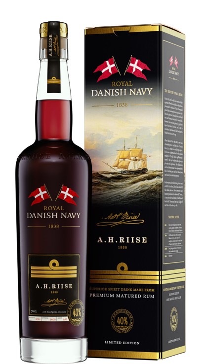 A.H. Riise Rum Royal Danish Navy Limited Editon 0,7l DD.