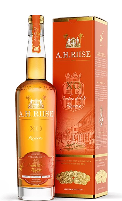 A.H. Riise Rum XO Reserve Ambre dOr Limited Edition 0,7l DD.
