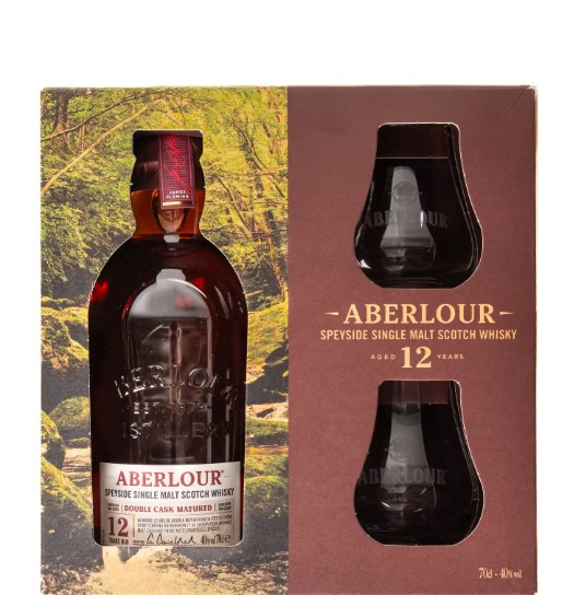 Aberlour Whisky 12 years Double Cask Matured Speyside Single Malt Scotch 0,7l DD.