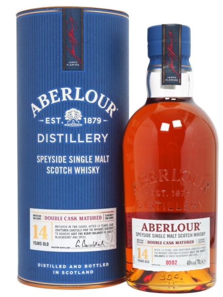 Aberlour Whisky 14 years Double Cask Matured Batch No. 0003 Speyside Single Malt Scotch 0,7l DD.