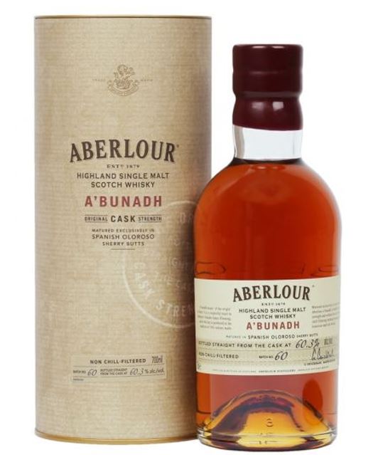 Aberlour Whisky ABunadh Batch 60 Highland Single Malt Scotch 0,7l DD.