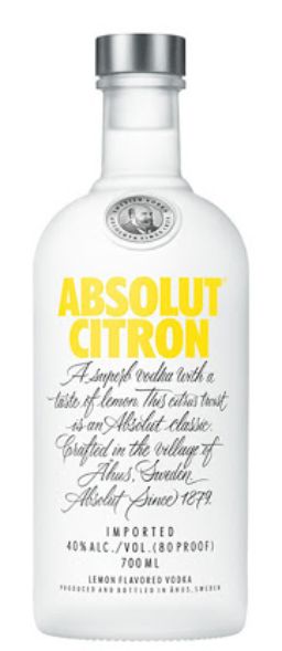 Absolut Vodka Citron 0,7l