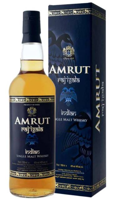 Amrut Whisky Raj Igala Indian Single Malt 0,7l DD.
