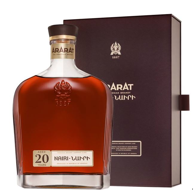 Ararat Brandy 20 years Nairi 0,7l DD.