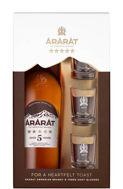 Ararat Brandy 5 years 0,7l DD.