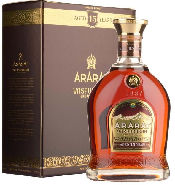 Ararat Brandy 15 years Vaspurakan 0,7l DD.