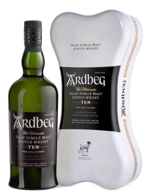 Ardbeg Whisky 10 years Ardbone Islay Single Malt Scotch 0,7l DD.