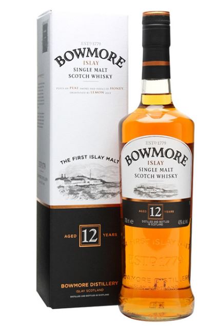 Bowmore Whisky 12 years Islay Single Malt Scotch 0,7l DD.