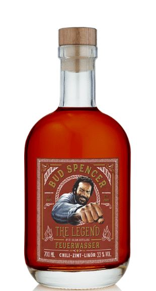 Bud Spencer Likőr The Legend Feuerwasser (Chili-Zimt) 0,7l