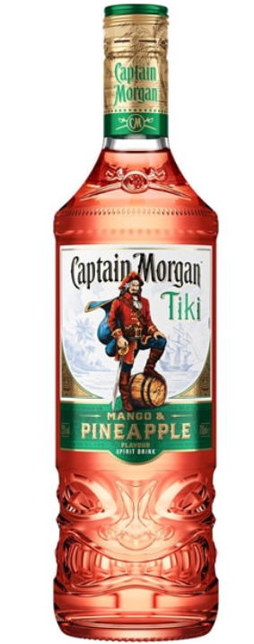 Captain Morgan Rum Tiki Mango& Pineapple 0,7l