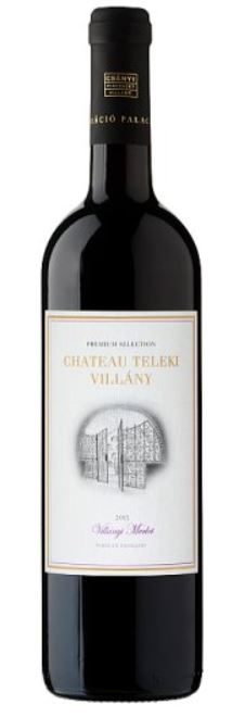 Teleki Chateau Villányi Merlot 2019. 0,75l száraz vörösbor