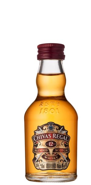 Chivas Regal Whisky 12 years Blended Scotch 0,05l
