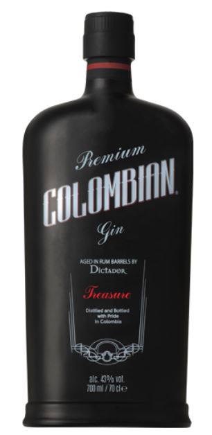 Dictador Gin Columbian Aged Black Treasure 0,7l