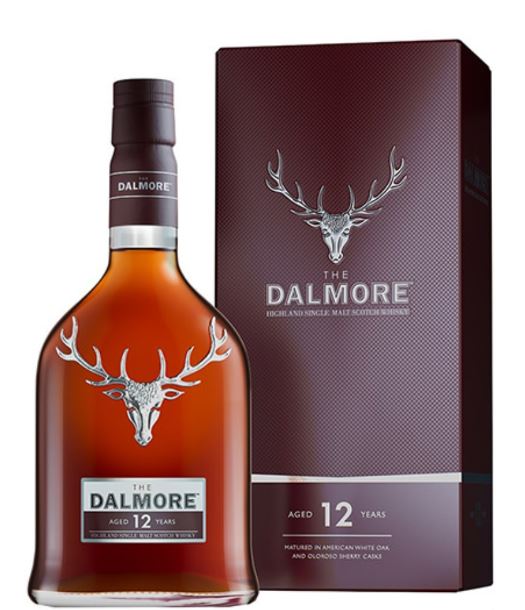 Dalmore Whisky 12 years Highland Single Malt Scotch 0,7l DD.
