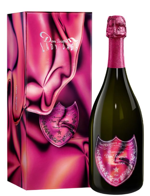 Dom Perignon Champagne Rosé Vintage 2006. Lady Gaga Limited Edition 0,75l DD.