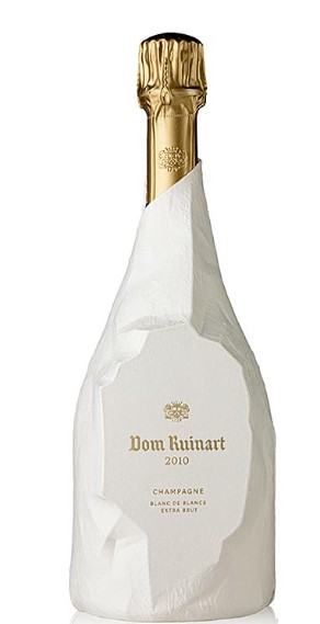 Dom Ruinart Champagne Blanc de Blancs Extra Brut 2010. 0,75l Second Skin Case