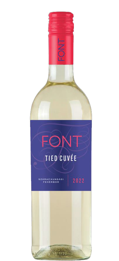 Font Duna-Tisza közi Tied Cuvée 2022. 0,75l száraz fehérbor