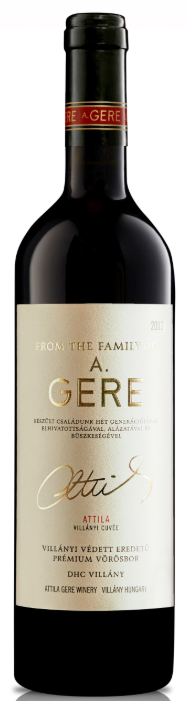 Gere A. Villányi Attila Cuvée 2015. 0,75l száraz vörösbor