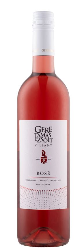Gere T. & ZS. Villányi Classicus Rosé 2023. 0,75 száraz rosébor 
