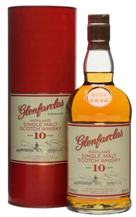 Glenfarclas Whisky 10 years Highland Single Malt Scotch 0,7l DD.