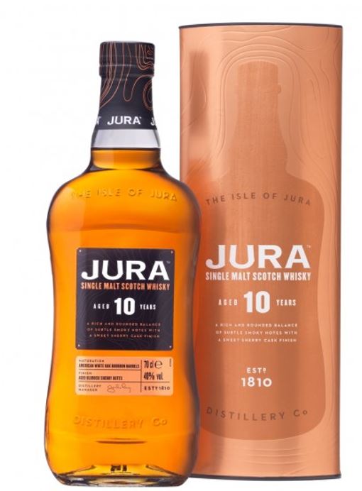Jura Whisky 10 years Single Malt Scotch 0,7l DD.