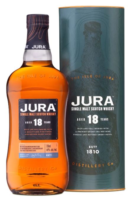 Jura Whisky 18 years Single Malt Scotch 0,7l DD.