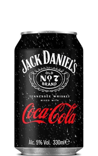 Jack Daniels Whisky Jack & Coke 0,33l