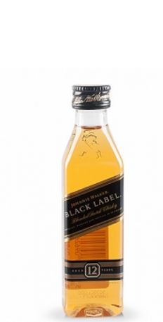 Johnnie Walker Whisky 12 years Black Label Blended Scotch 0,05l