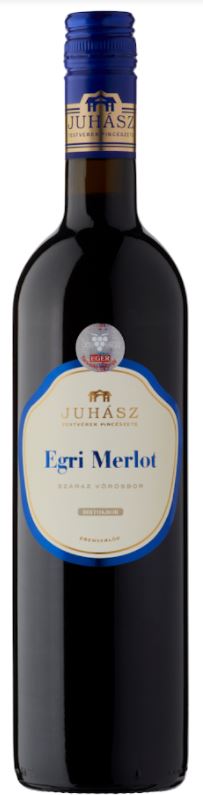 Juhász Egri Merlot 2023. 0,75l száraz vörösbor