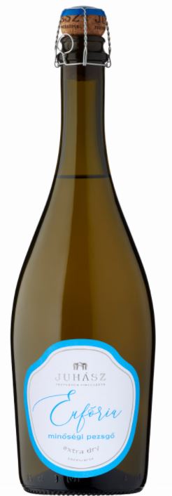 Juhász Eufória Extra Dry 0,75l fehér tankpezsgő