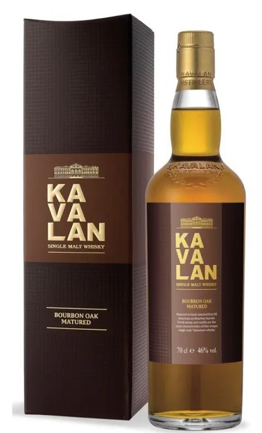 Kavalan Whisky Bourbon Oak Matured Single Malt 0,7l DD.