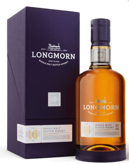 Longmorn Whisky 16 years Speyside Single Malt Scotch 0,7l DD.