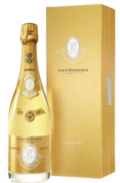 Louis Roederer Champagne Cristal Brut Vintage 2015. 0,75l DD.