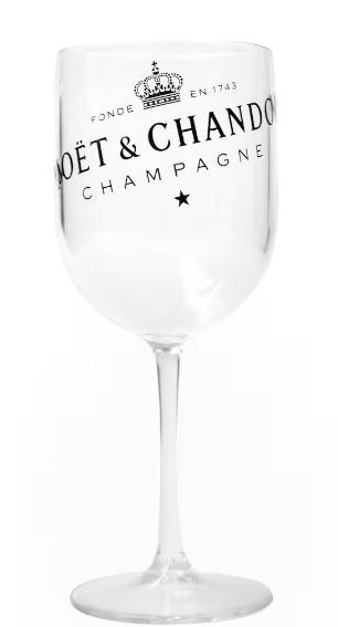 Moët & Chandon Champagne Acryl Kehely