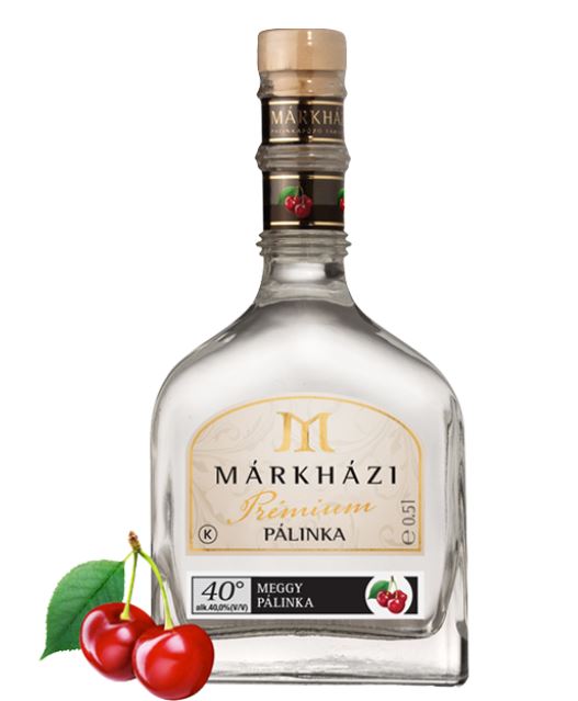 Márkházi Pálinka Prémium Meggy 0,5l