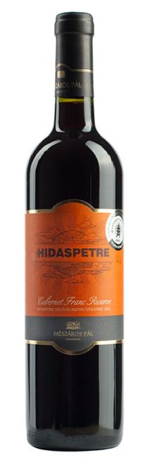 Mészáros Pál Hidaspetre Cabernet Franc Reserve 2021. 0,75l száraz vörösbor