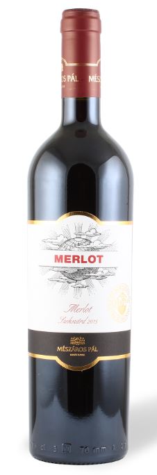 Mészáros Pál Merlot Válogatás 2017. 0,75l száraz vörösbor 