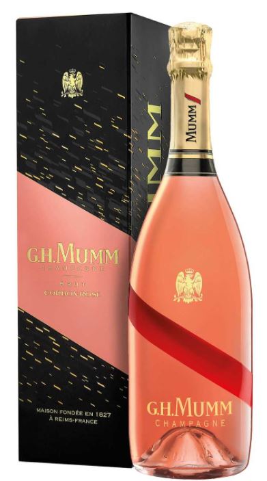 Mumm Champagne Grand Cordon Rosé Brut 0,75l DD. 