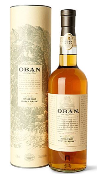 Oban Whisky 14 years Single Malt Scotch 0,7l DD.