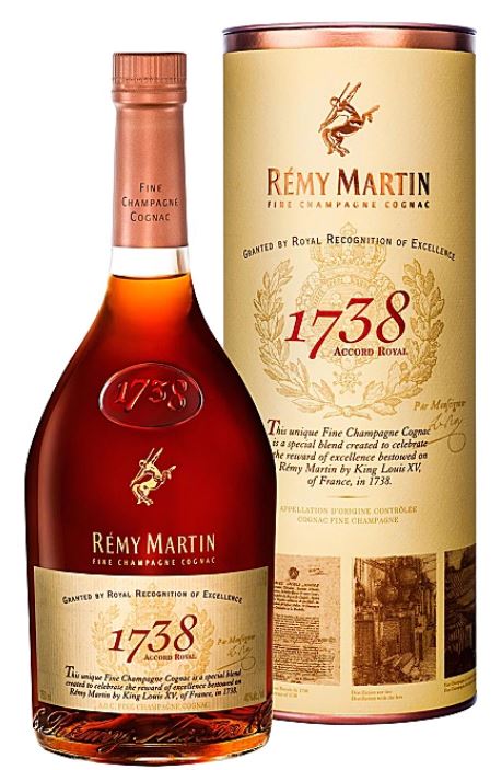 Remy Martin Konyak 1738 Accord Royal 0,7l DD.