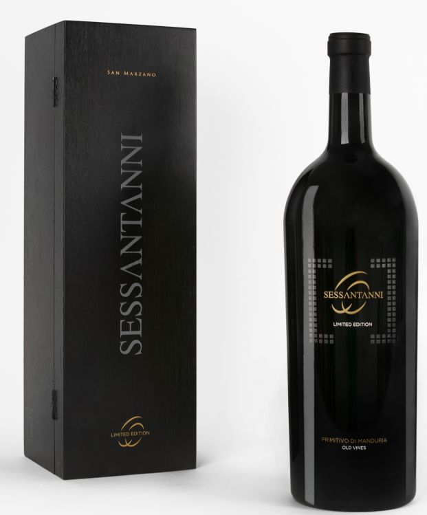 Sessantanni Primitivo Di Manduria D.O.P. Limited Edition 2012. 6l DD. vörösbor