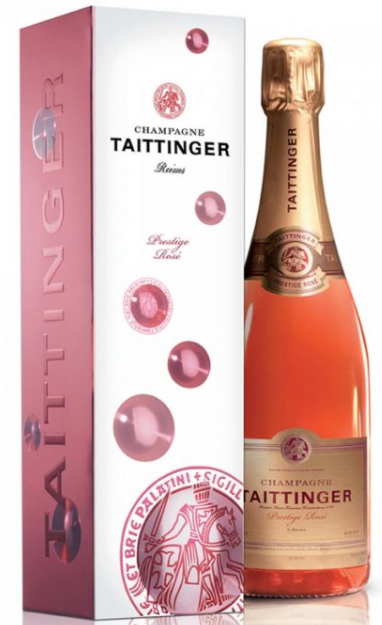 Taittinger Champagne Prestige Rosé Brut 0,75l DD.