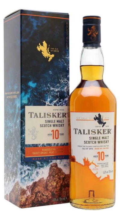 Talisker Whisky 10 years Single Malt Scotch 0,7l DD.