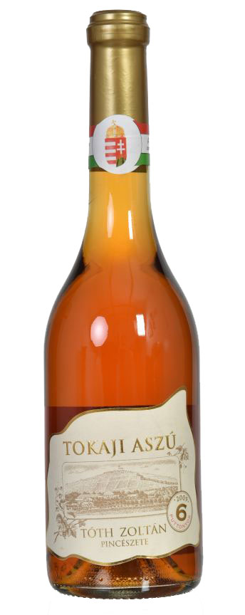 Tóth Zoltán Tokaji Aszú 6 Puttonyos 2017. 0,5l fehérbor