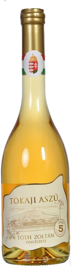 Tóth Zoltán Tokaji Aszú 5 Puttonyos 2019. 0,5l fehérbor
