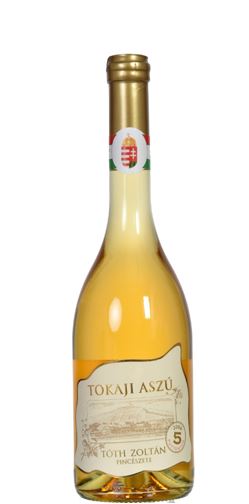 Tóth Zoltán Tokaji Aszú 5 Puttonyos 2018. 0,25l fehérbor
